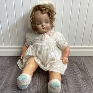 Large Vintage Doll